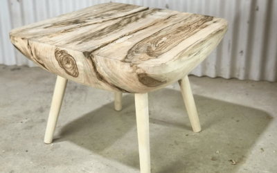 Coffee Table from a Log