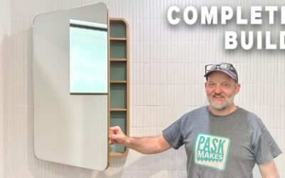 How to Build a Super Stylish Custom Mirror Cabinet – Bathroom Now Complete